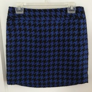 The Limited Houndstooth Skirt